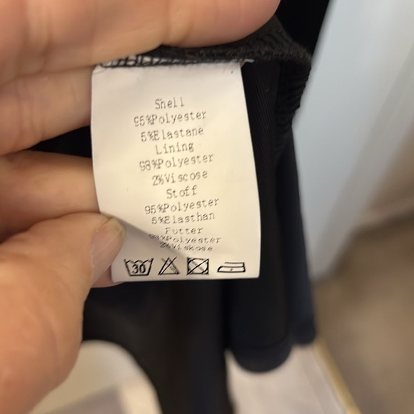 NWT Grace Karin Elegant Black Velvet Dress  2XL - Picture 4 of 5